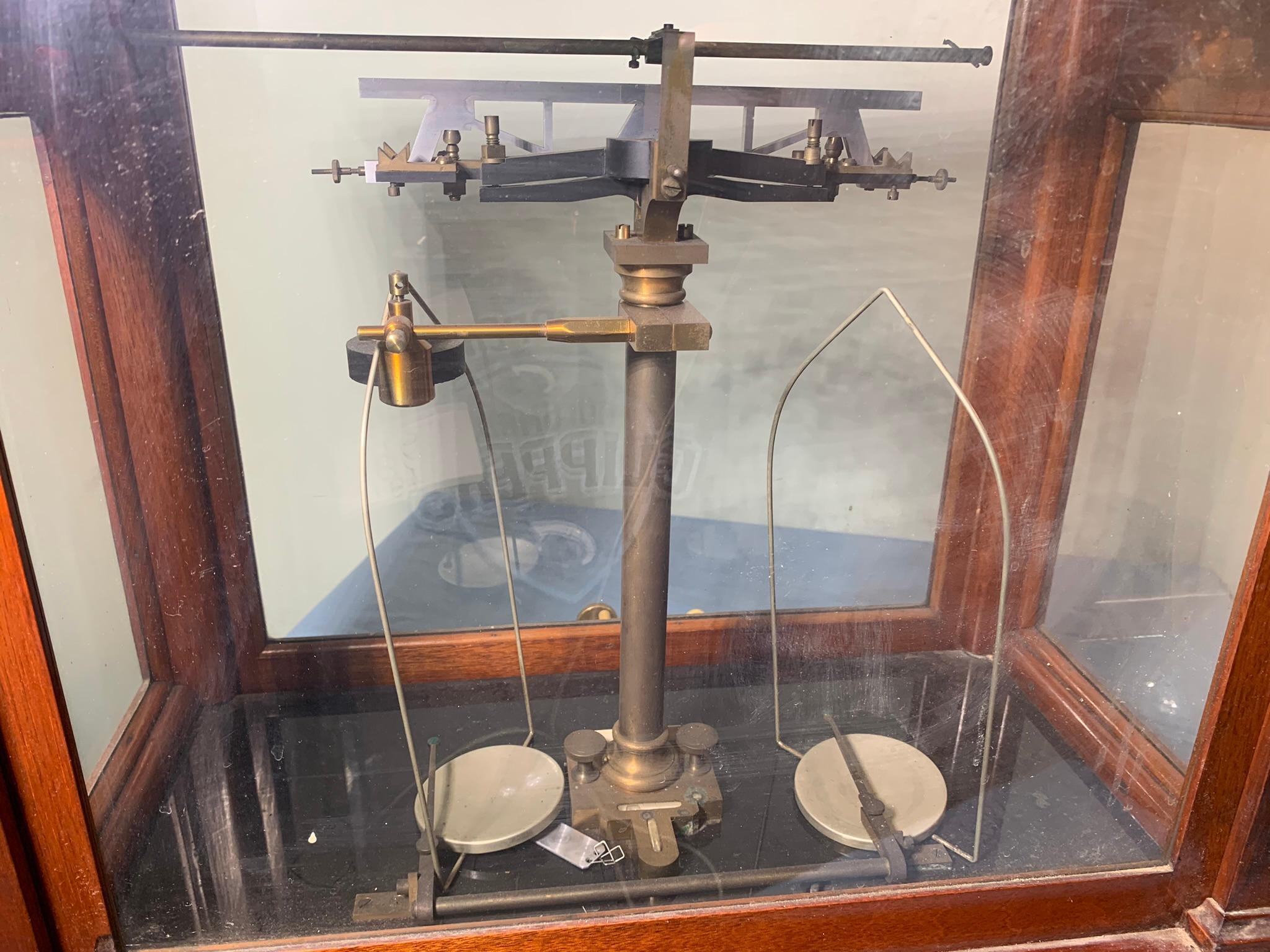 Henry Troemner Scientific Cased Apothecary Balance Scale
