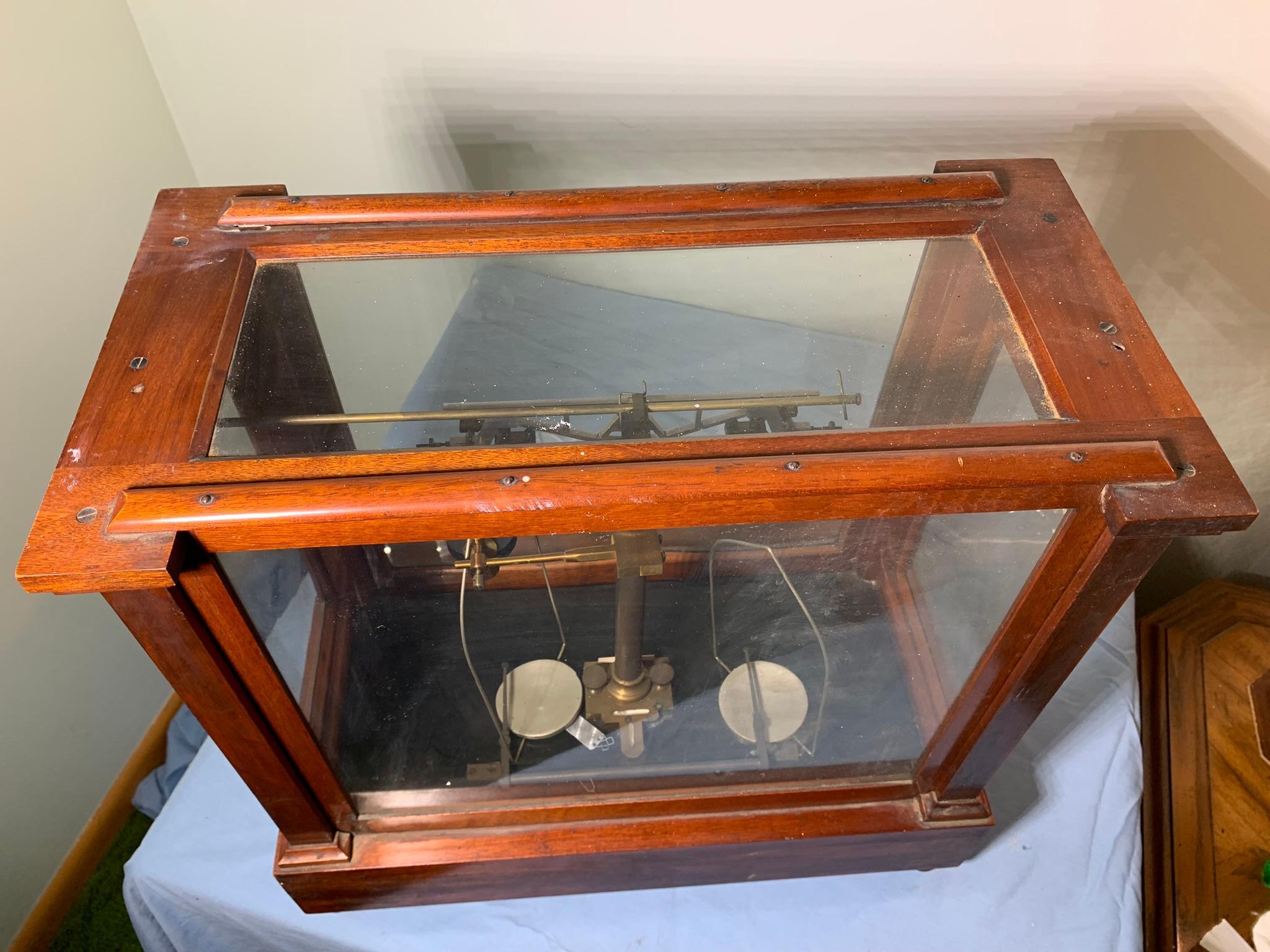 Henry Troemner Scientific Cased Apothecary Balance Scale