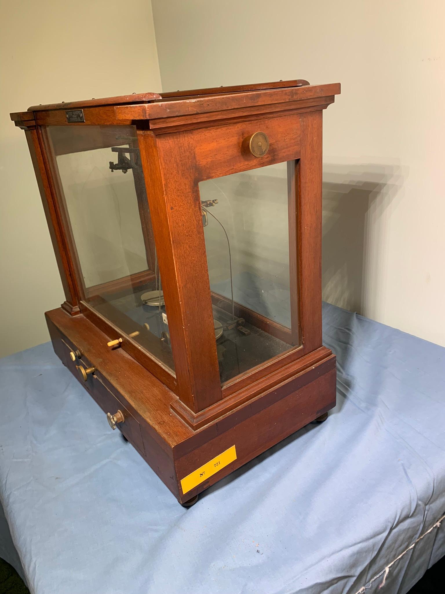 Henry Troemner Scientific Cased Apothecary Balance Scale