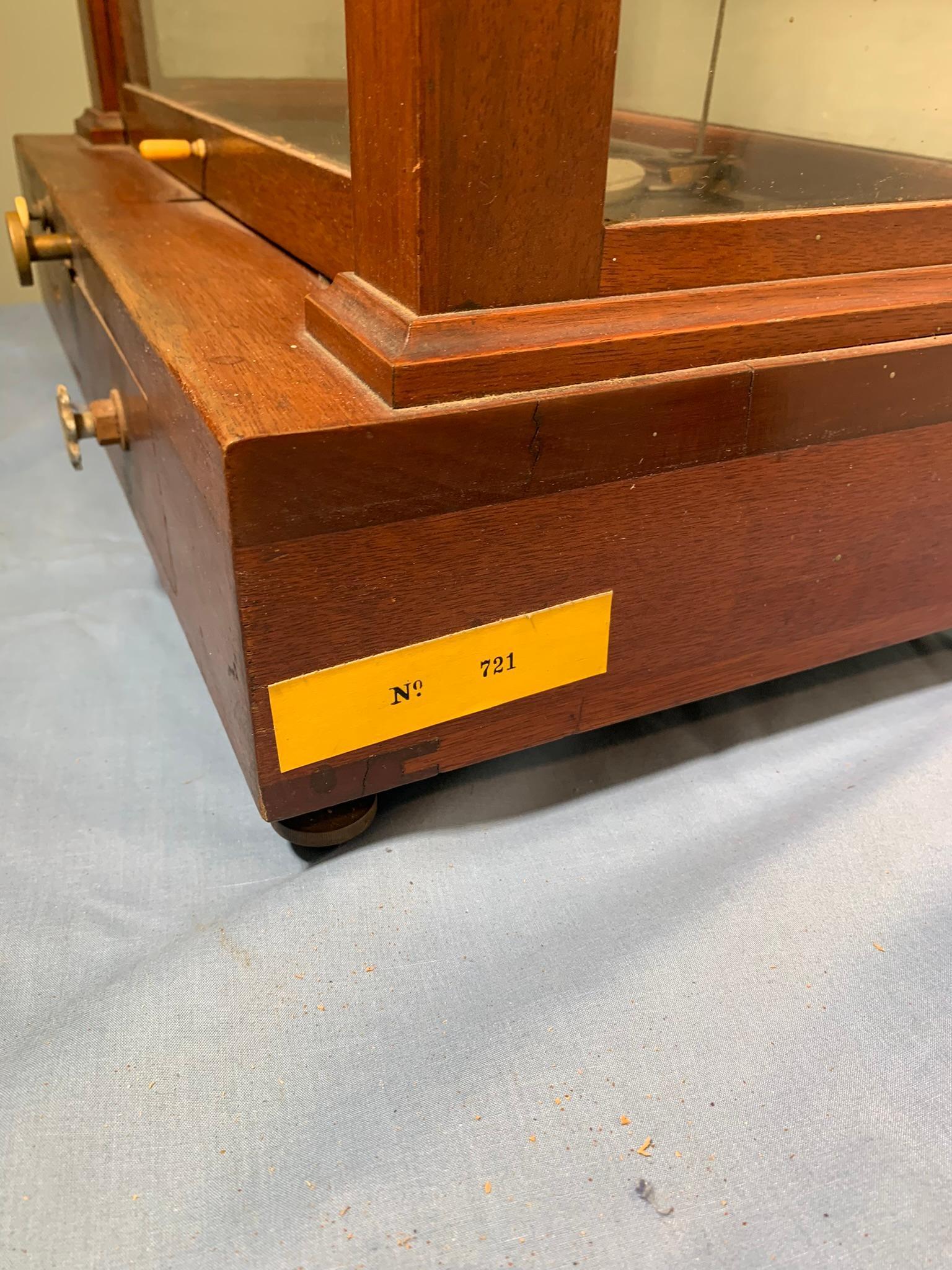 Henry Troemner Scientific Cased Apothecary Balance Scale