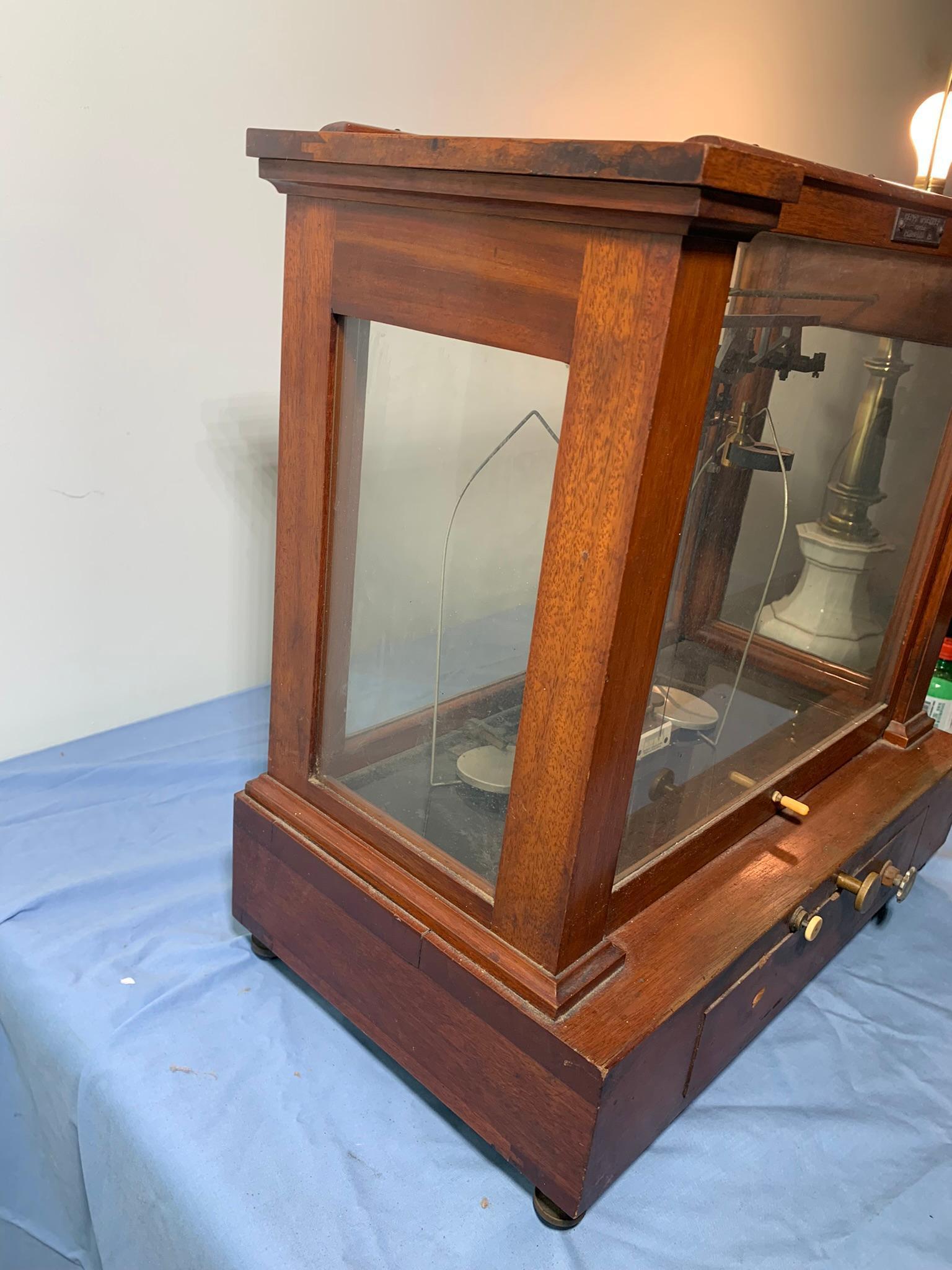 Henry Troemner Scientific Cased Apothecary Balance Scale