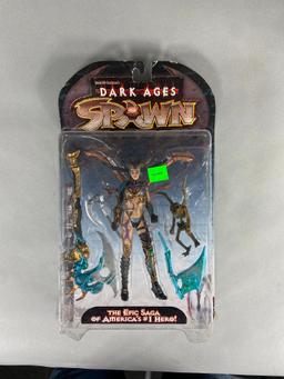 4 Vintage Dark Ages Spawn McFarlane Action Figure Toys