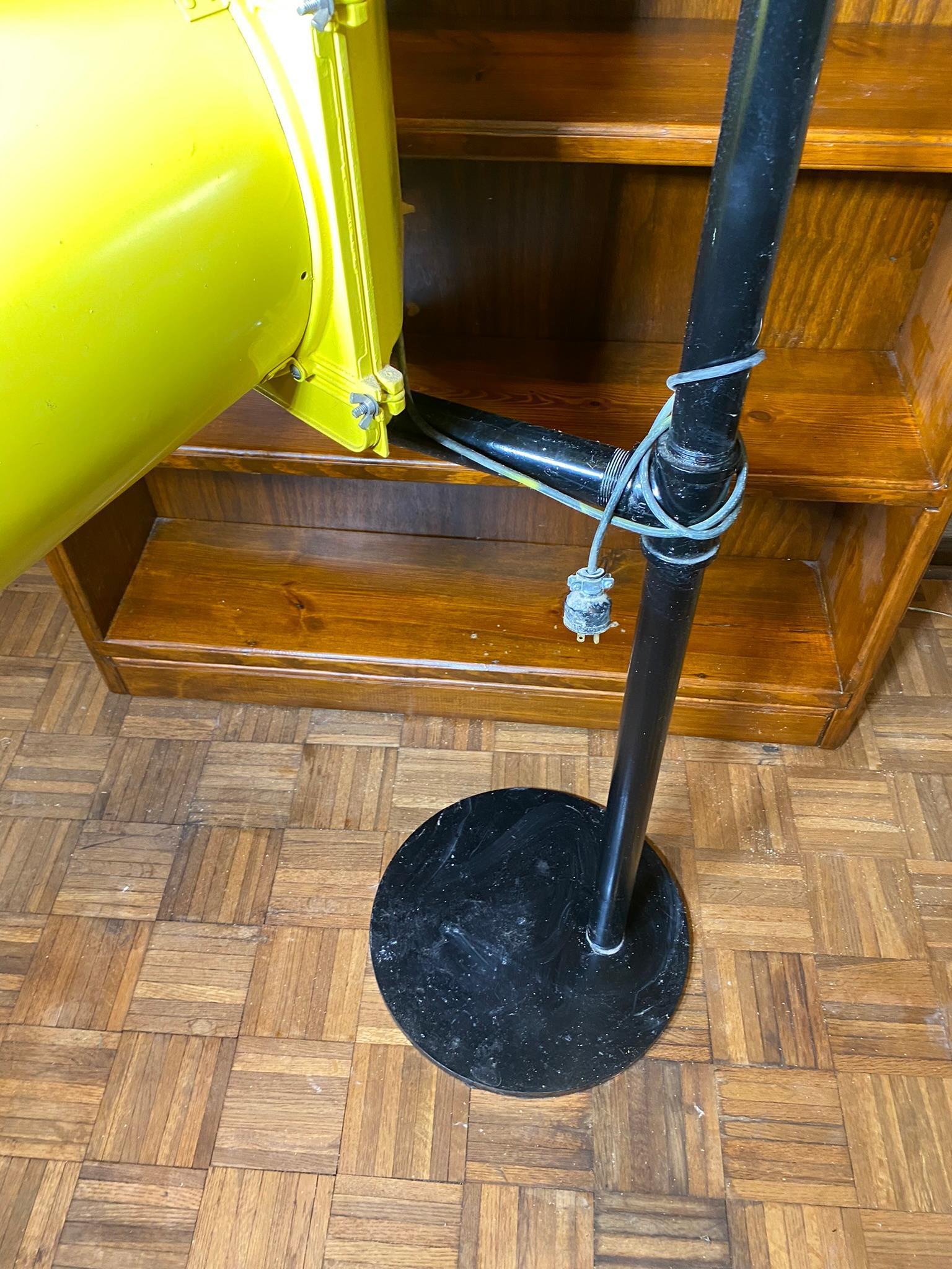 Vintage Traffic Stop Light on Stand with Swivel - Lights Up!