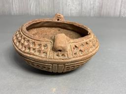Unusual Pre Columbian Incised Bowl Columbia
