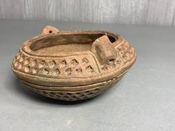 Unusual Pre Columbian Incised Bowl Columbia