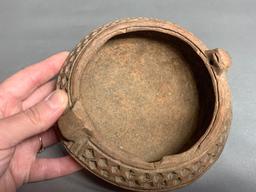 Unusual Pre Columbian Incised Bowl Columbia