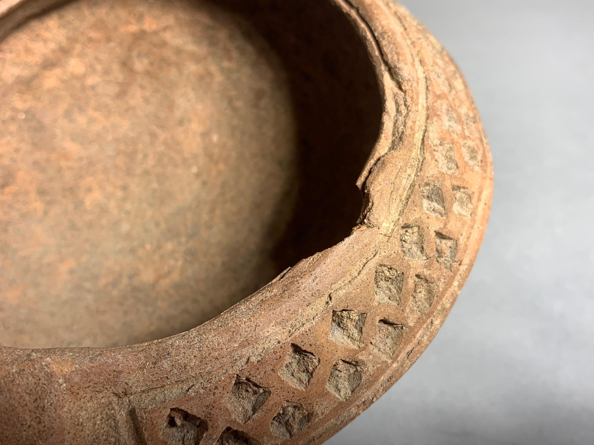 Unusual Pre Columbian Incised Bowl Columbia