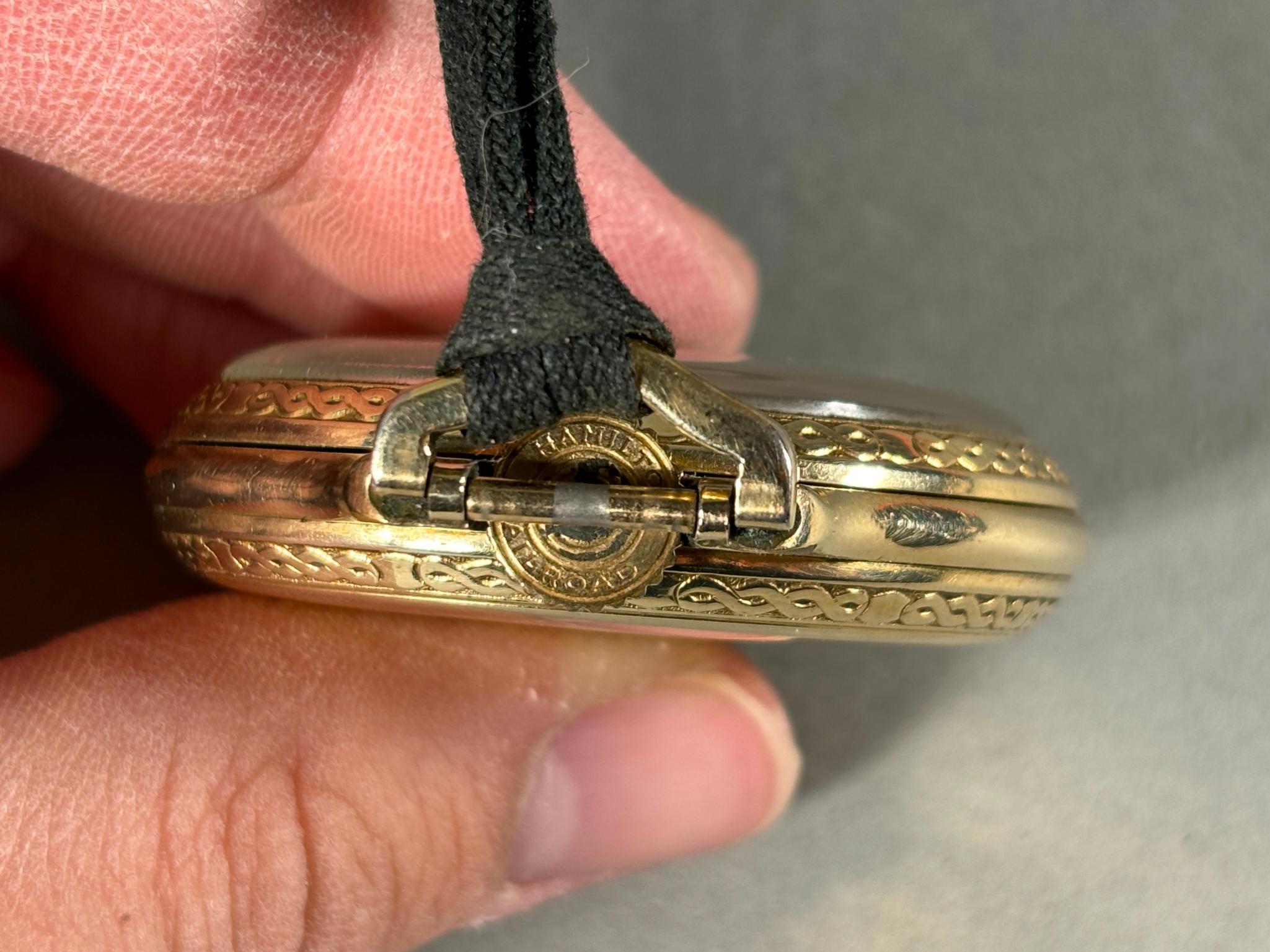 Hamilton Railway Special Pocket Watch Runs 992B 16 size 21H