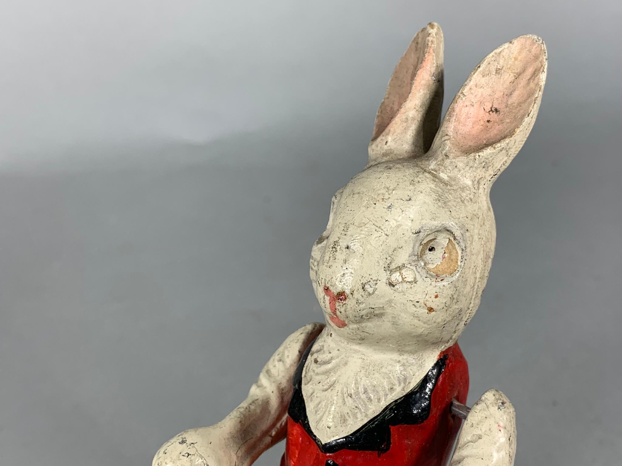 Lionel Pre-War Peter Rabbit Easter Bunny Hand Car with Flanged Wheels