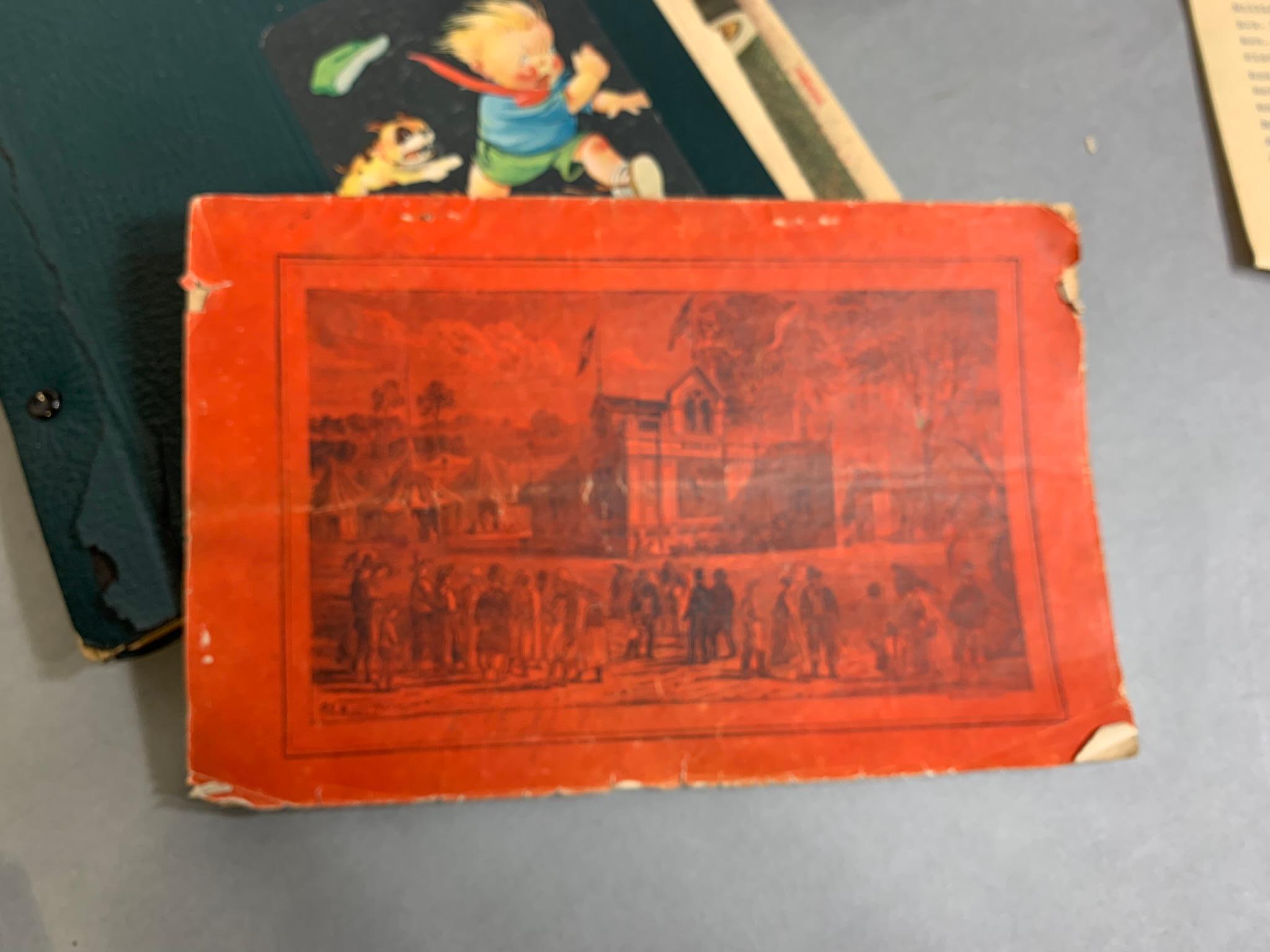 Group Lot Scrapbooks, 1893 Centennial Book, Popular Science and More