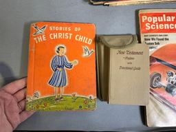Group Lot Scrapbooks, 1893 Centennial Book, Popular Science and More