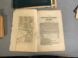 Group Lot Scrapbooks, 1893 Centennial Book, Popular Science and More