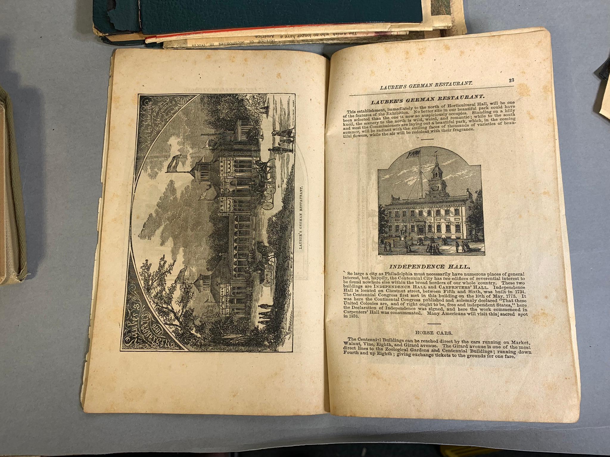 Group Lot Scrapbooks, 1893 Centennial Book, Popular Science and More