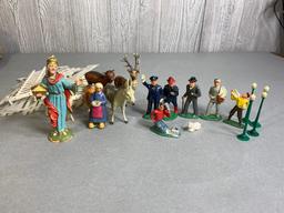 Barclay Lead Figures & Nativity Items, Plastic Fence