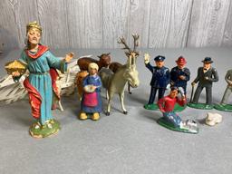 Barclay Lead Figures & Nativity Items, Plastic Fence