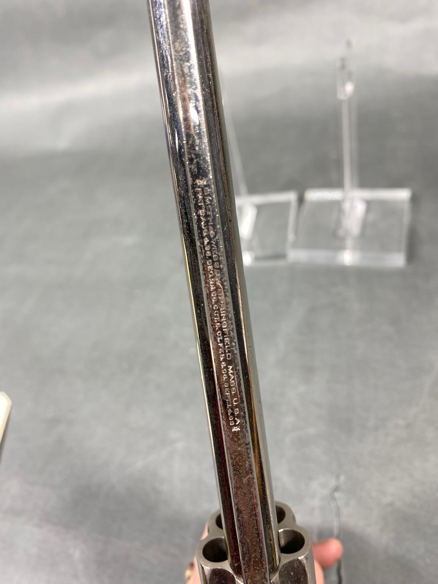 Smith & Wesson 38 DA Perfected 6" Barrel Nice Condition Top Break