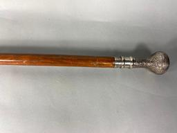 Unusual Antique Cane with Dice Compartment