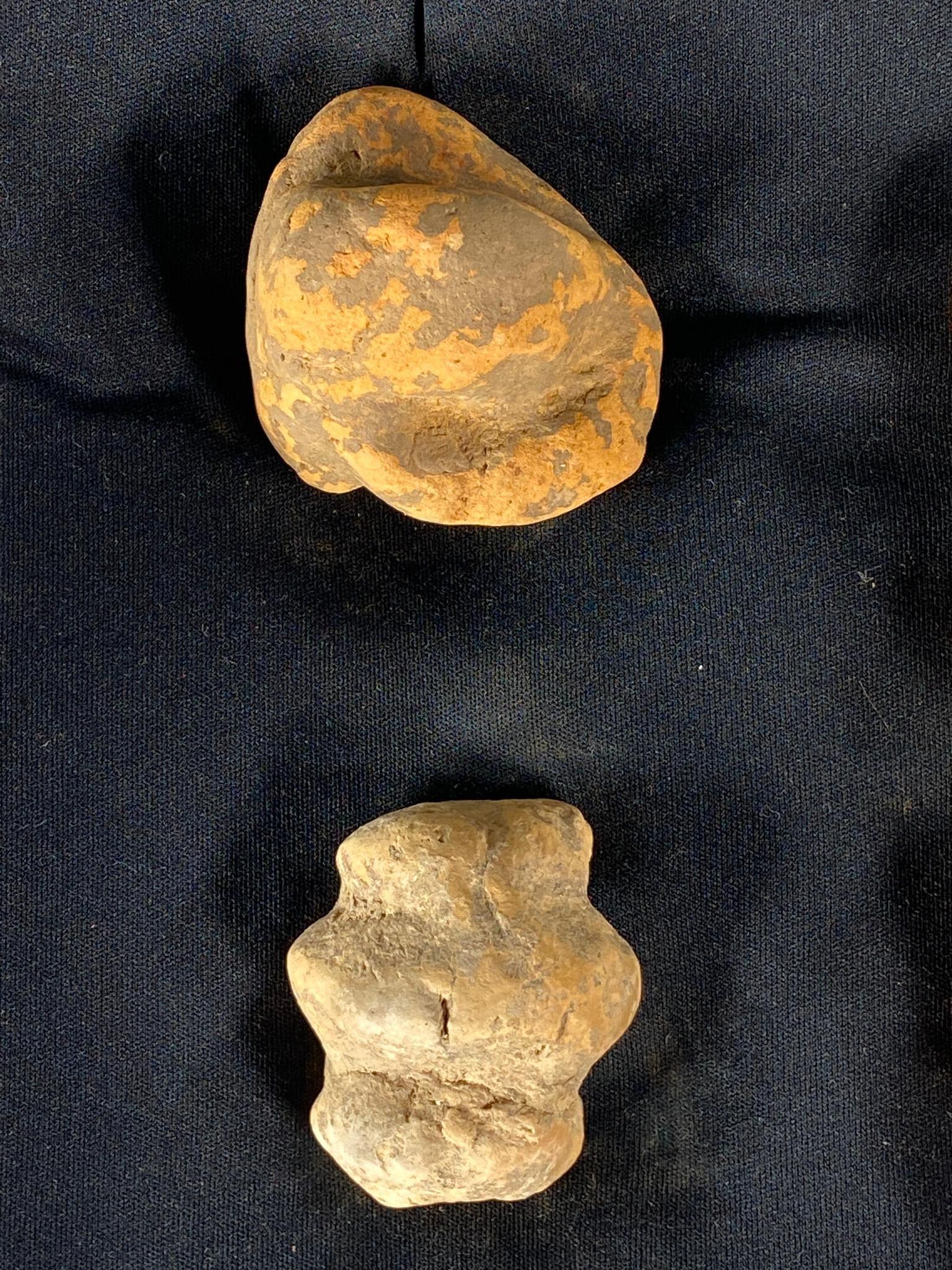 Group Lot of Late Archaic Baked Clay Briquettes Poverty Point