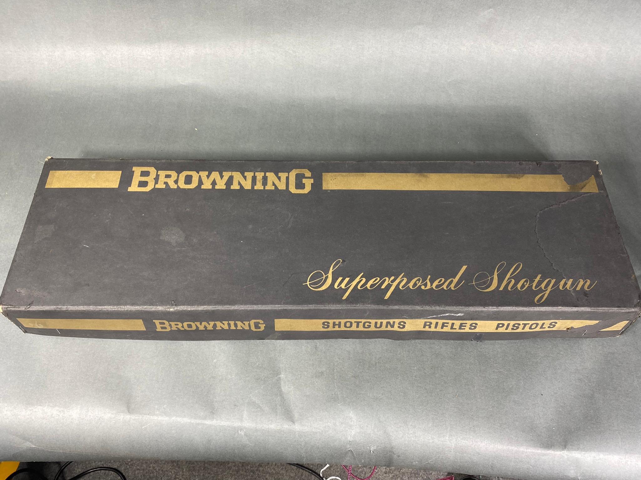 Browning Superposed O/U Shotgun Box 12 ga