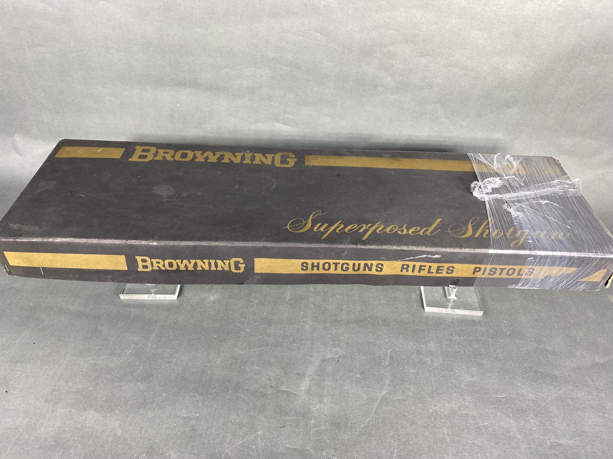 Browning Superposed O/U Shotgun Box 12 ga