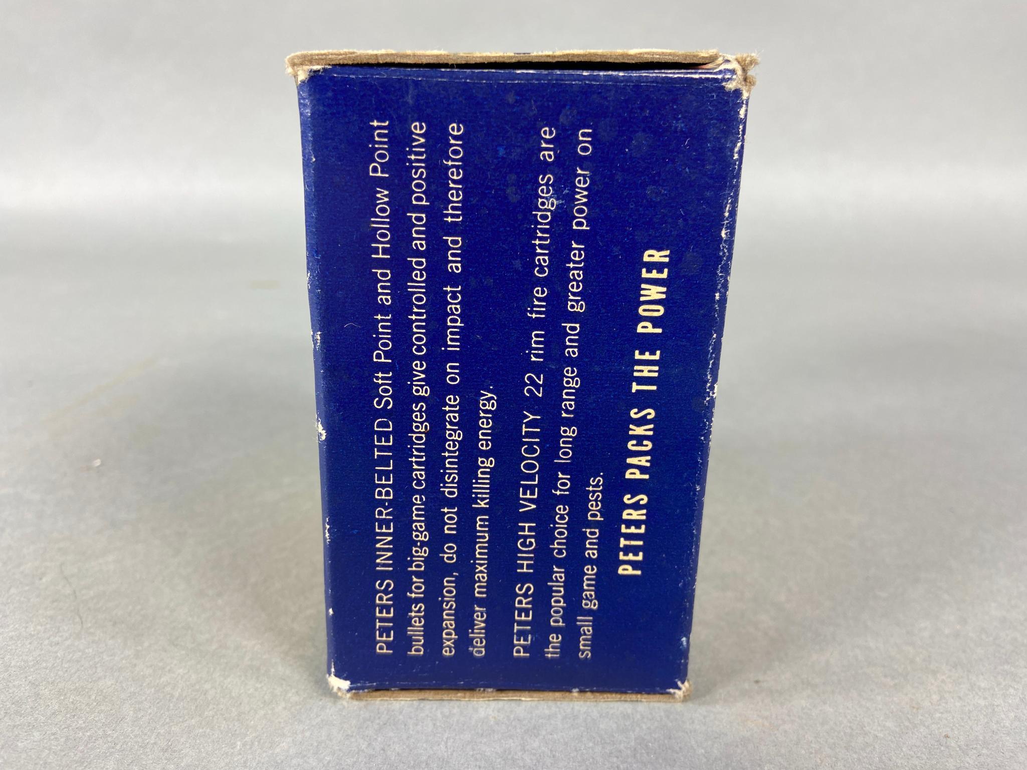 Antique Peters High Velocity Shotgun Shell Box