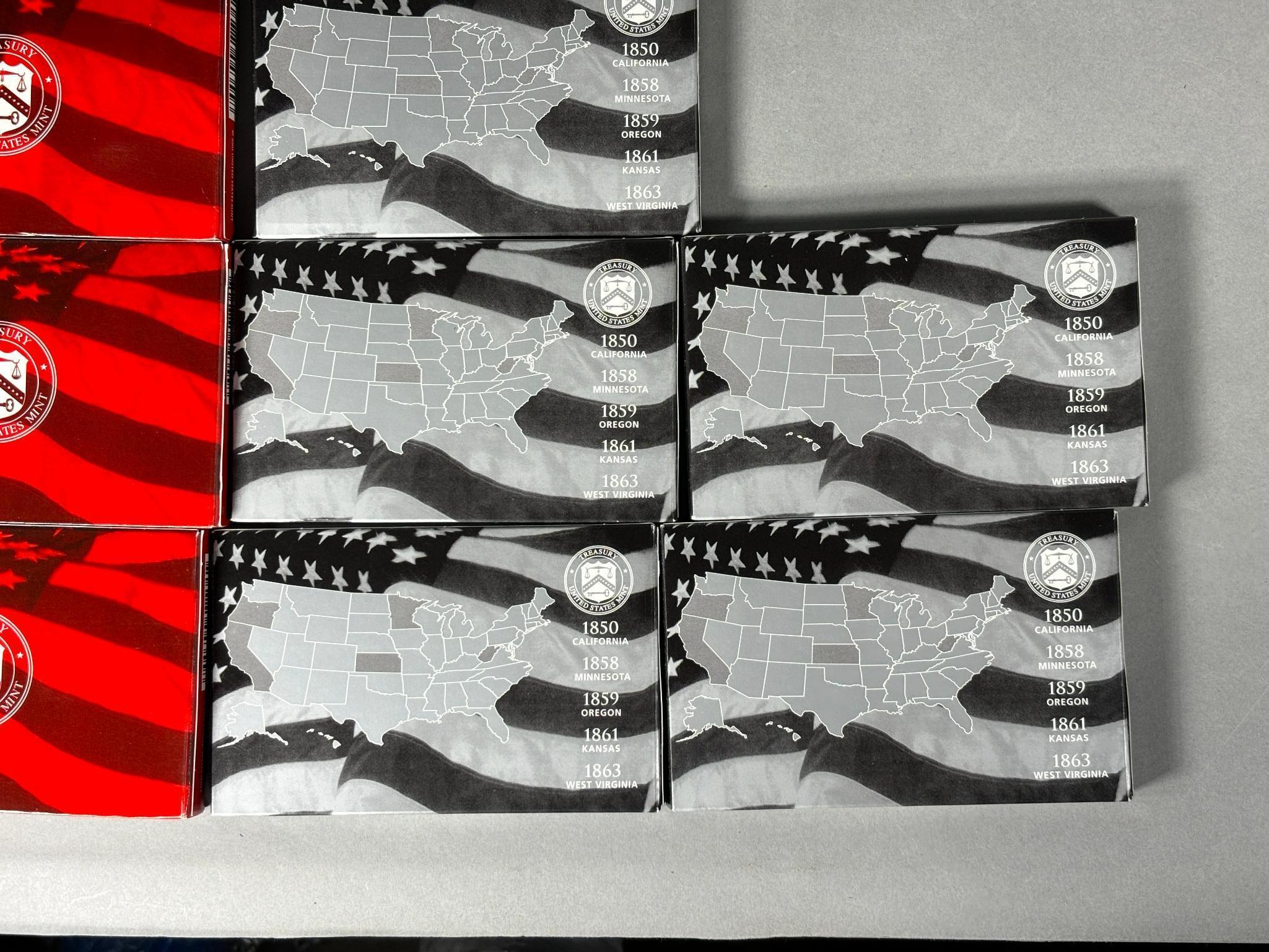 Group Lot of 16 Silver Proof Sets US Mint