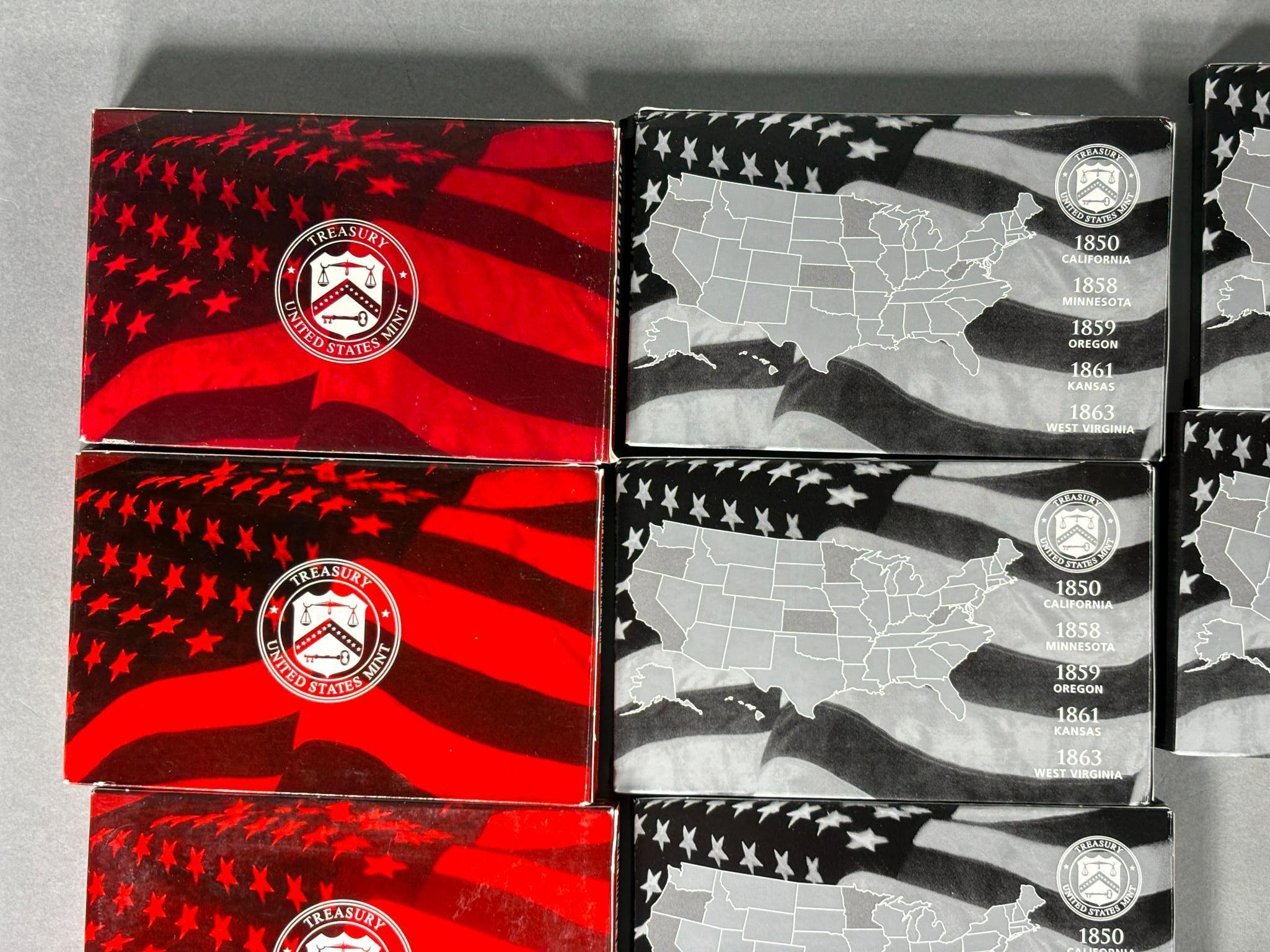 Group Lot of 16 Silver Proof Sets US Mint