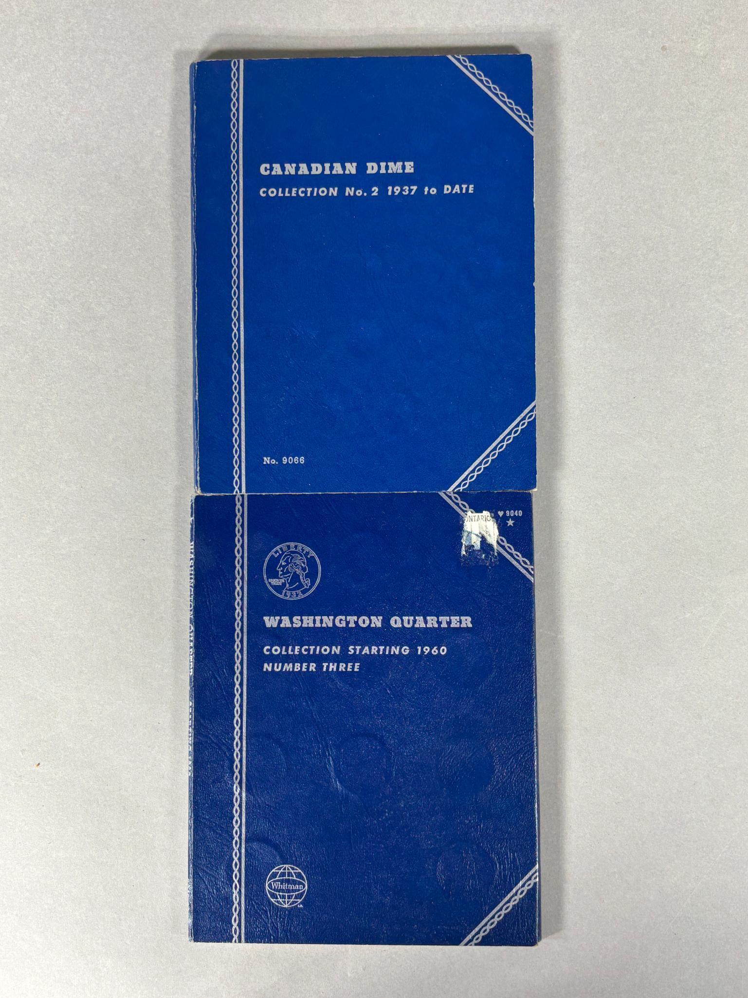 Silver Coins in Collector Books Antique
