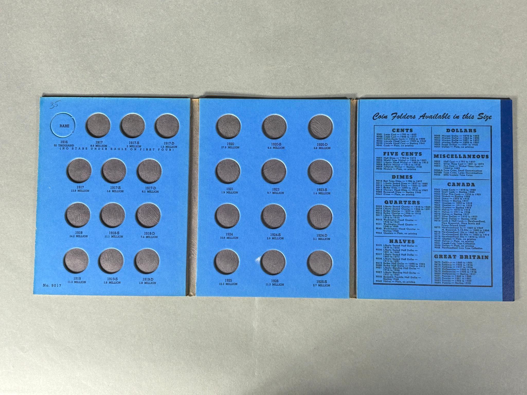 Silver Coins in Collector Books Antique
