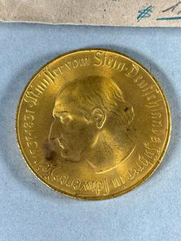 Unusual Antique Coin 10000 Mark Nice Condition 1923