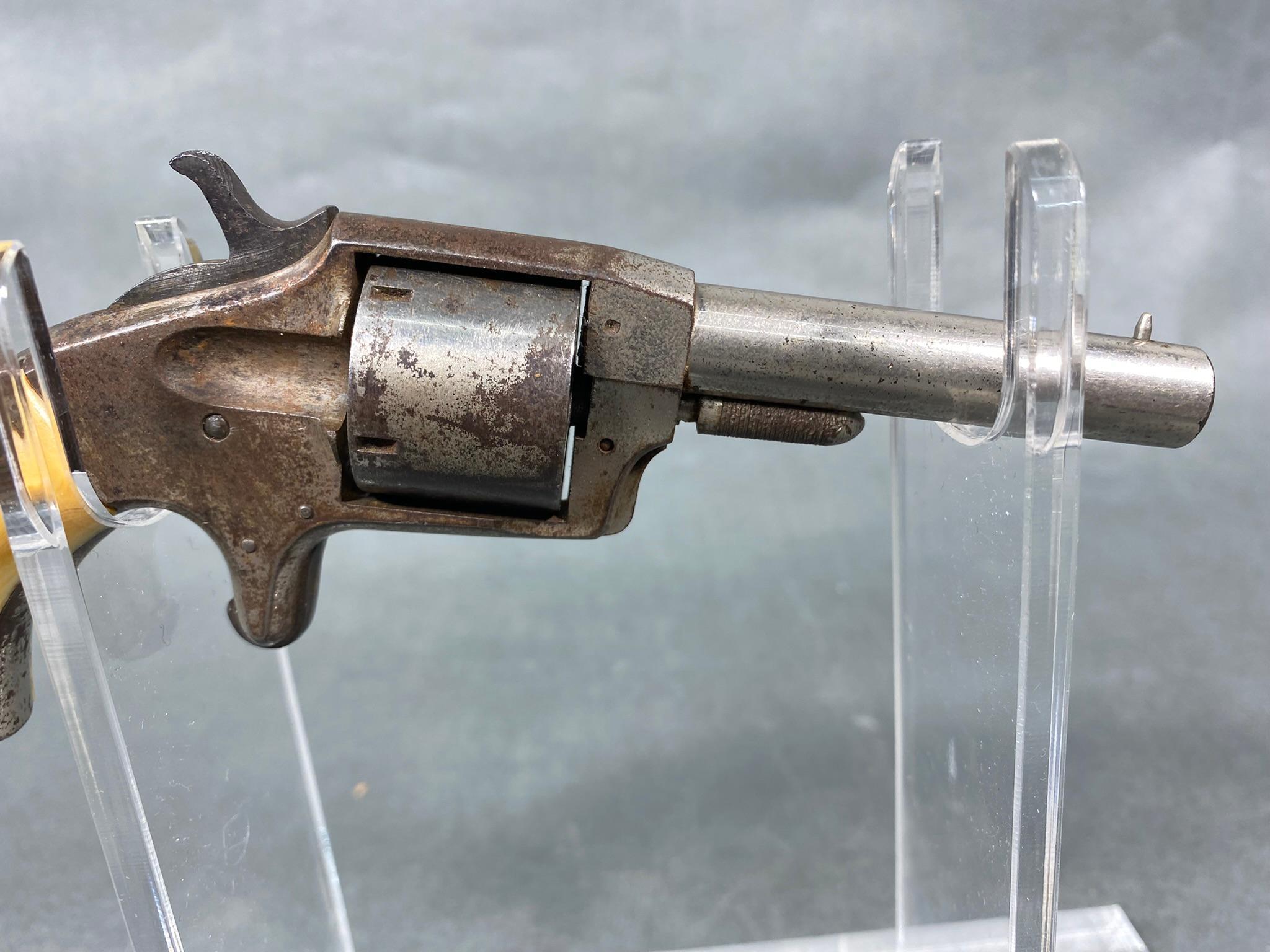 Antique Revolver Pistol "Defender" 30 Cal Colt Clone
