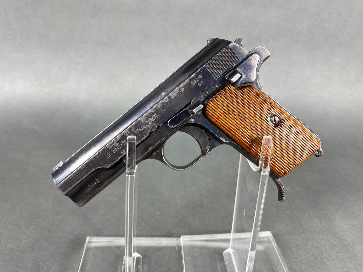 FEMARU MODEL 37 PISTOL WWII NAZI JHV41 7.65