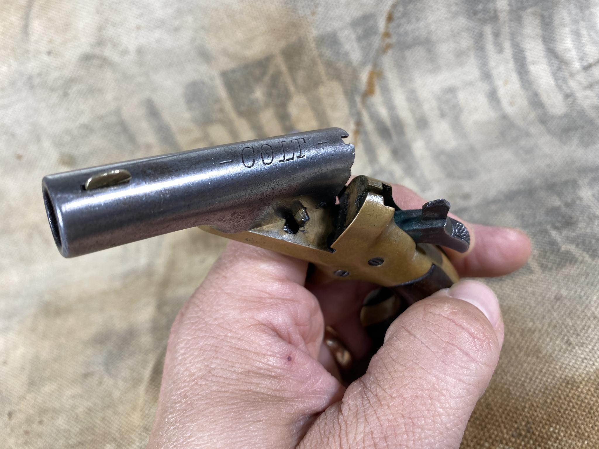 COLT THUER DERRINGER 41RF BRASS FRAME