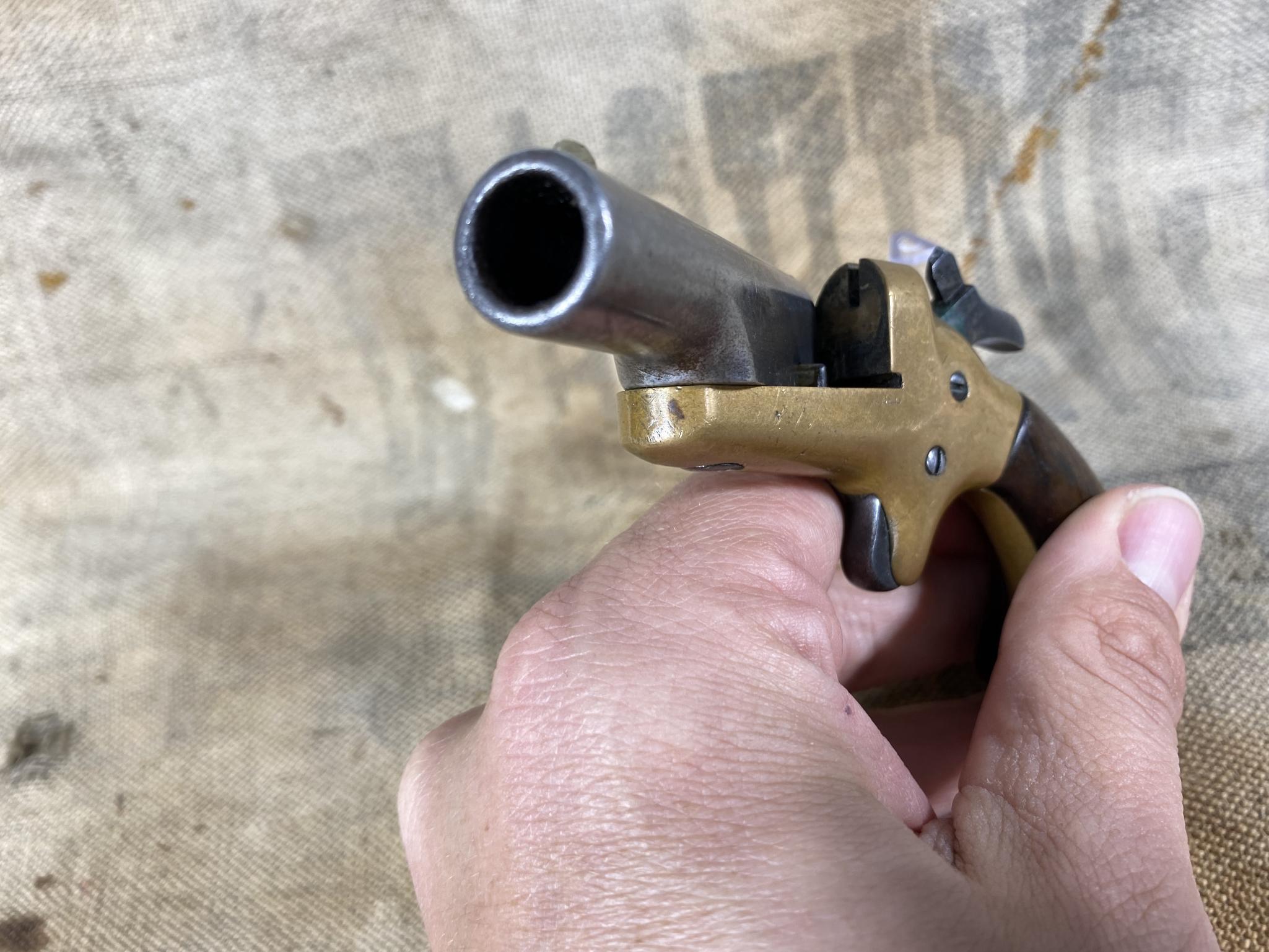 COLT THUER DERRINGER 41RF BRASS FRAME