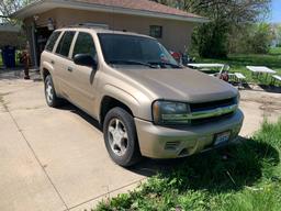 2006 Chevy Trailblazer LS, 105,346 Miles Has Key