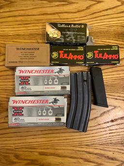 Group of Ammo & Magazines