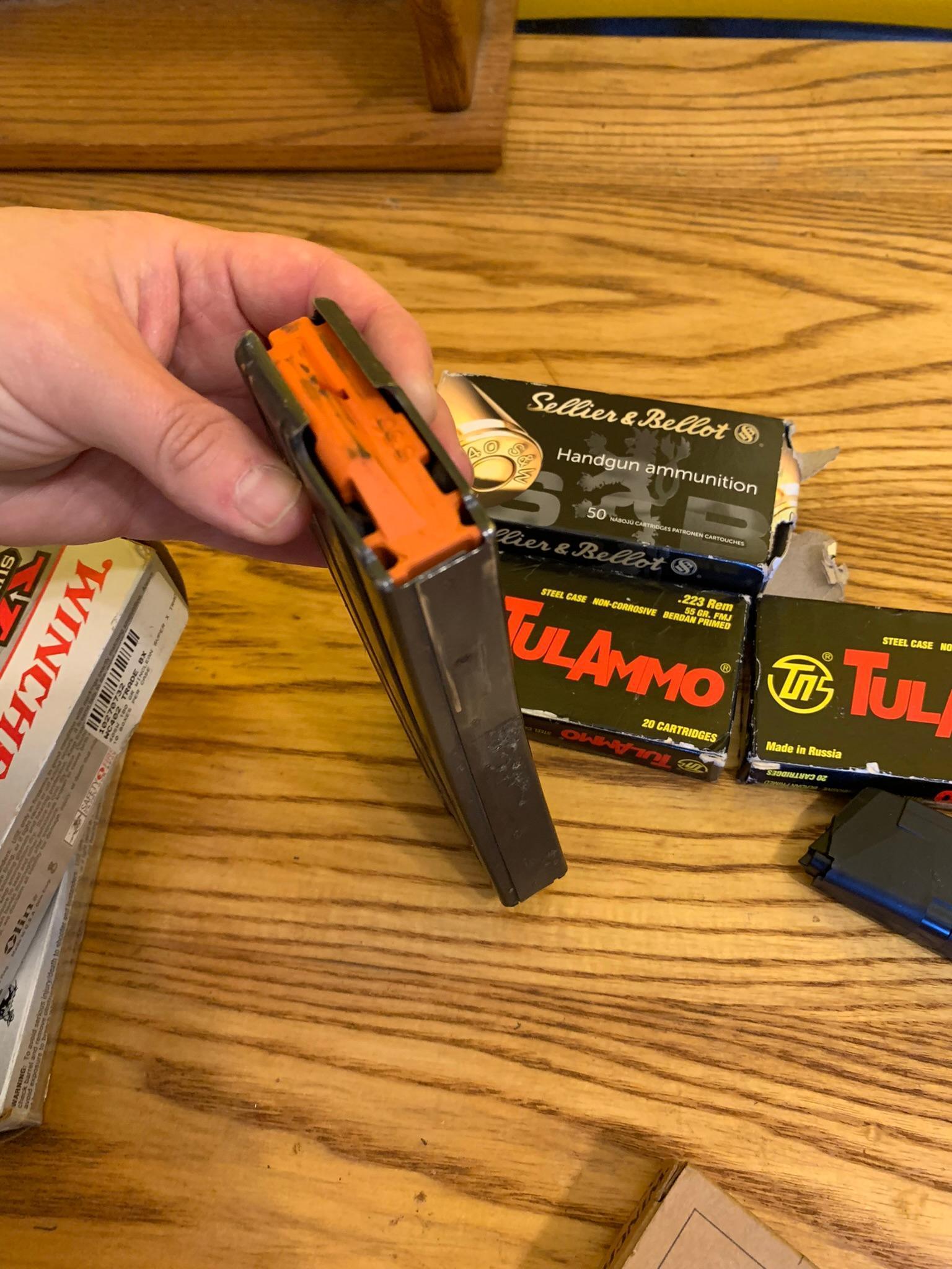 Group of Ammo & Magazines