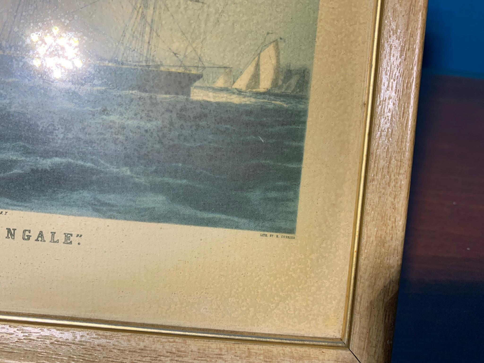 Ships and Train Prints Currier & Ives Reproductions