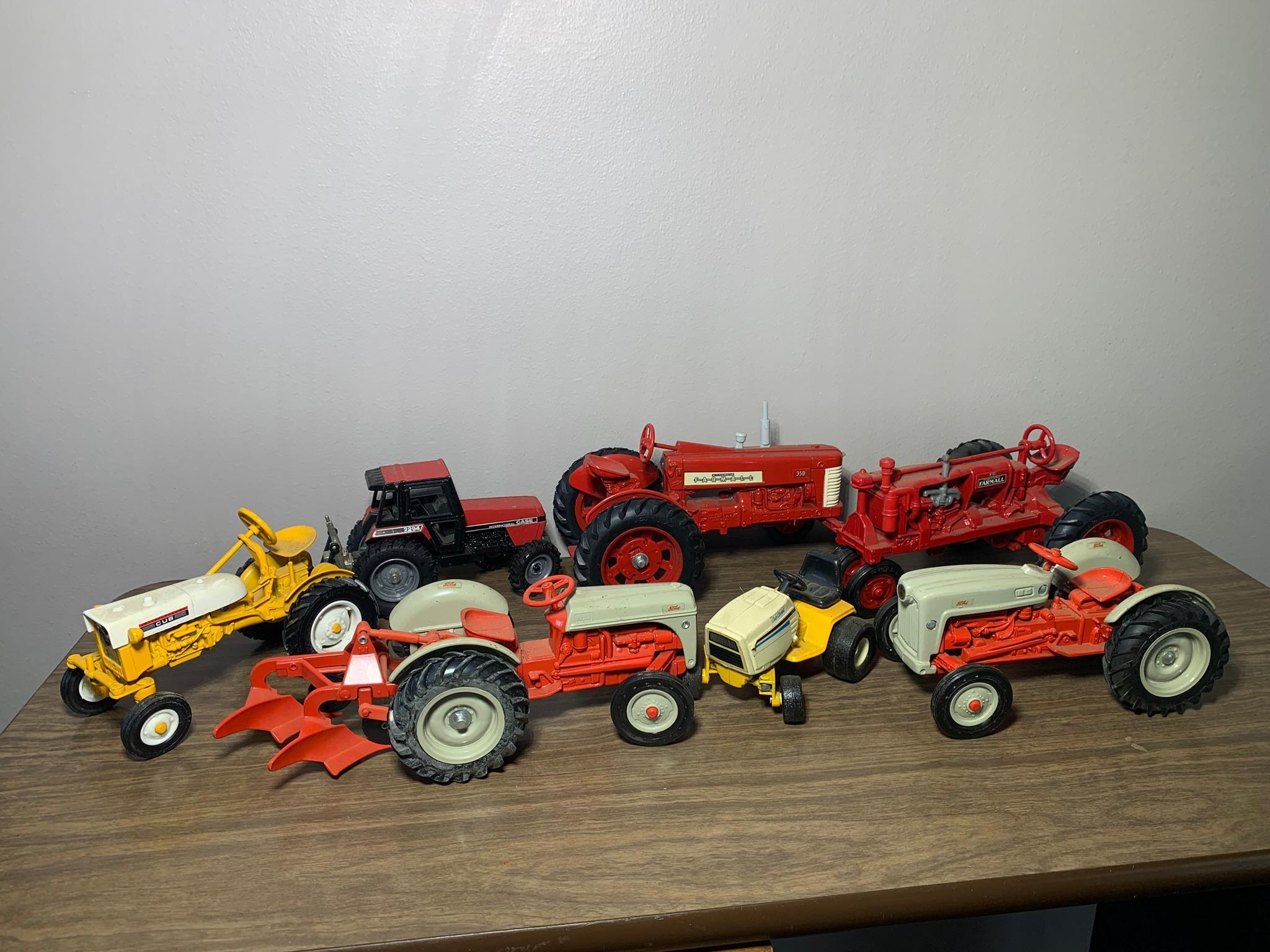 Diecast Tractors & Implements - Some by Ertl