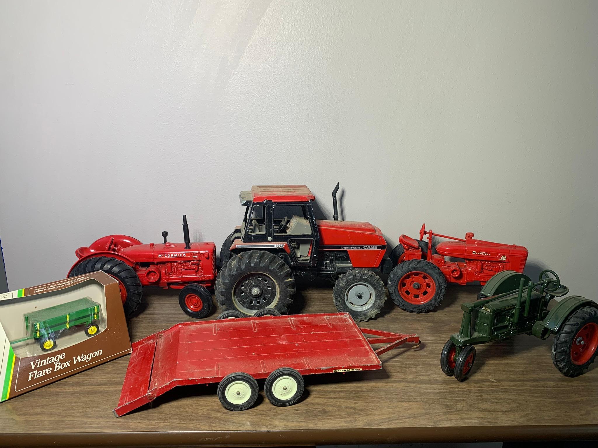 Diecast Tractors & Implements - Some by Ertl