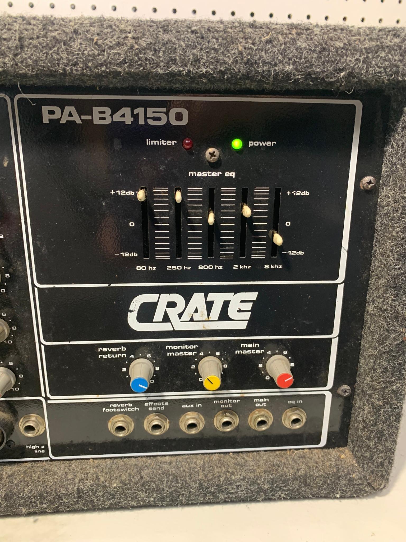 Crate PA-B4150 Mix Amp