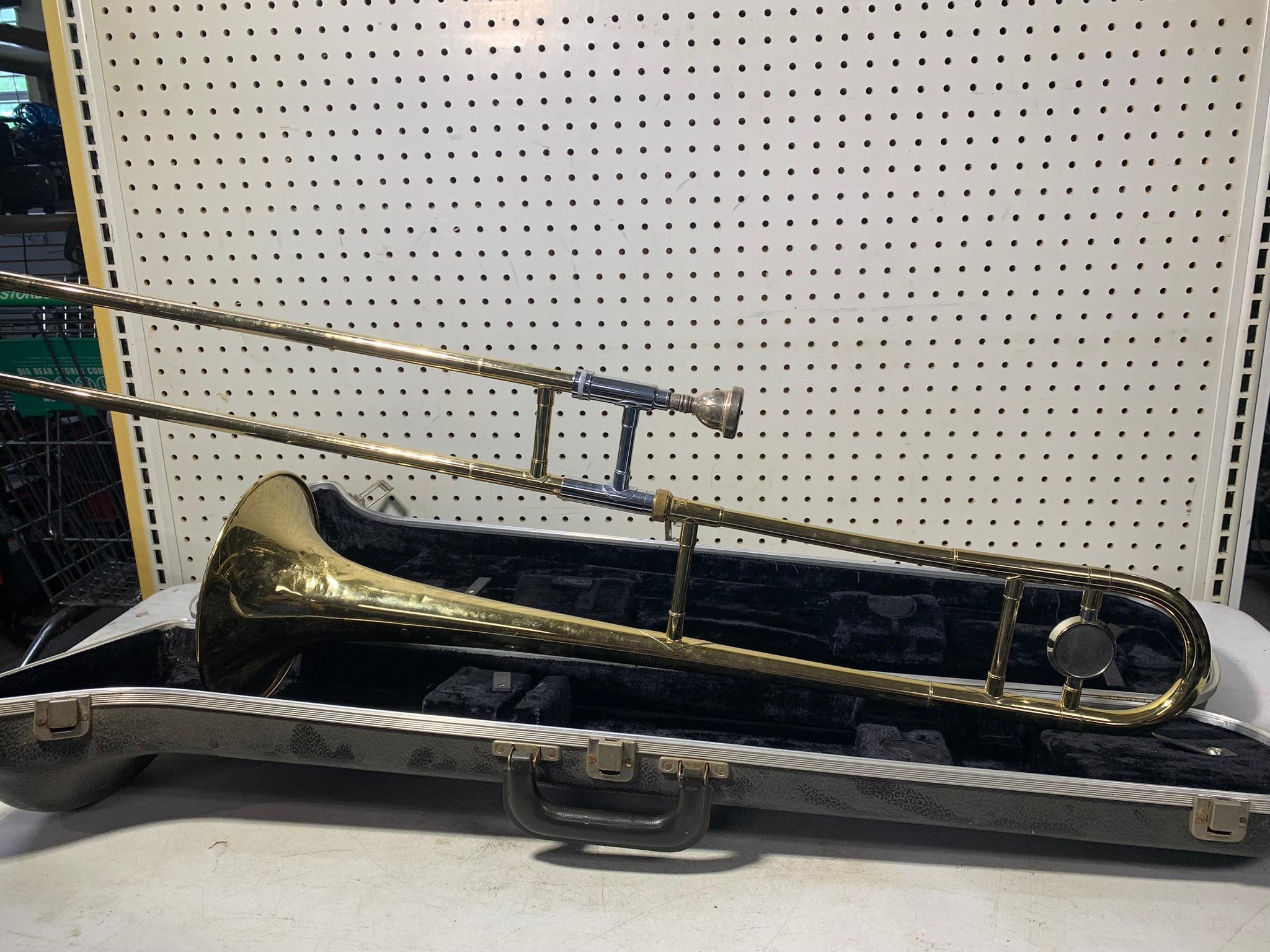 Buescher Aristocrat Trombone with Case