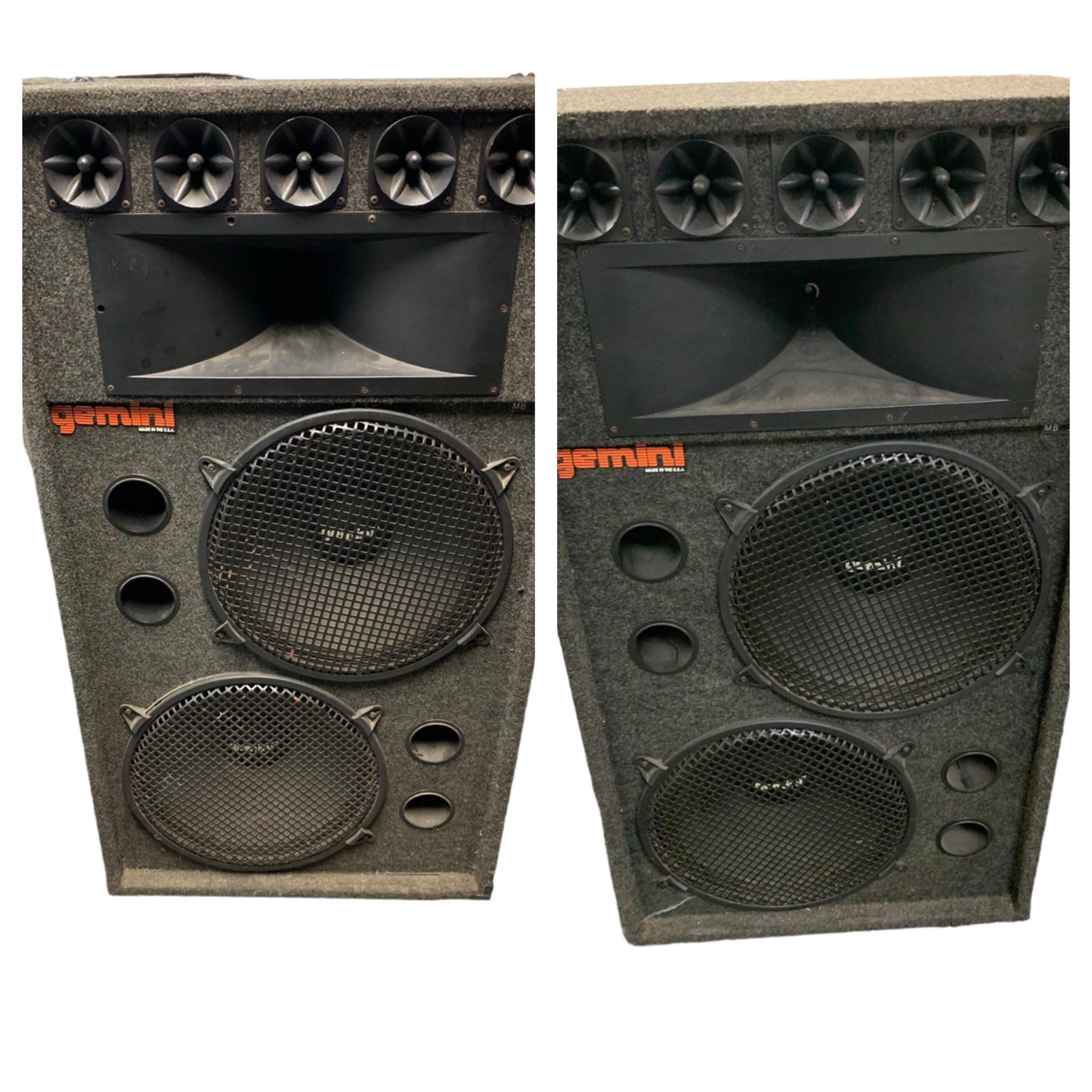 Pair of Gemini Speaker