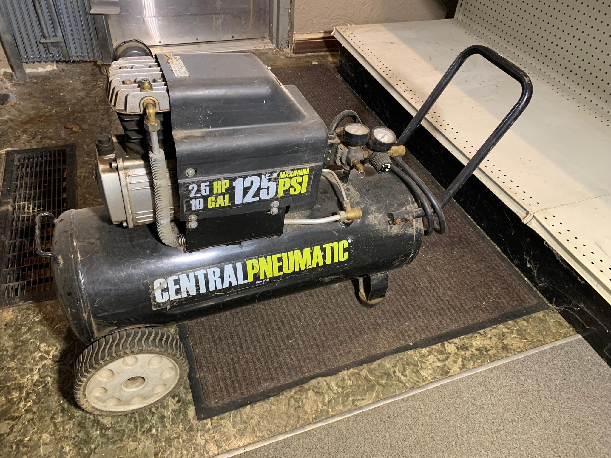 Central Pneumatic Air Compressor