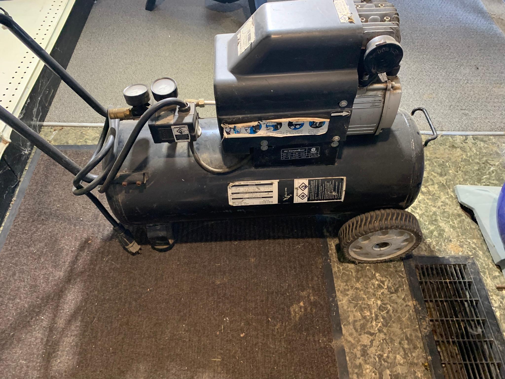 Central Pneumatic Air Compressor