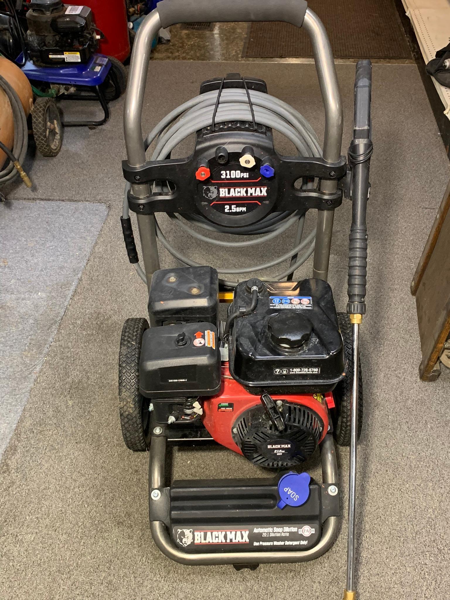 Black Max Power Washer