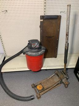 Craftsman Shop Vac (NO WHEELS) Floor Jack & Shop Creeper