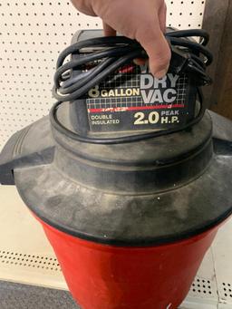 Craftsman Shop Vac (NO WHEELS) Floor Jack & Shop Creeper