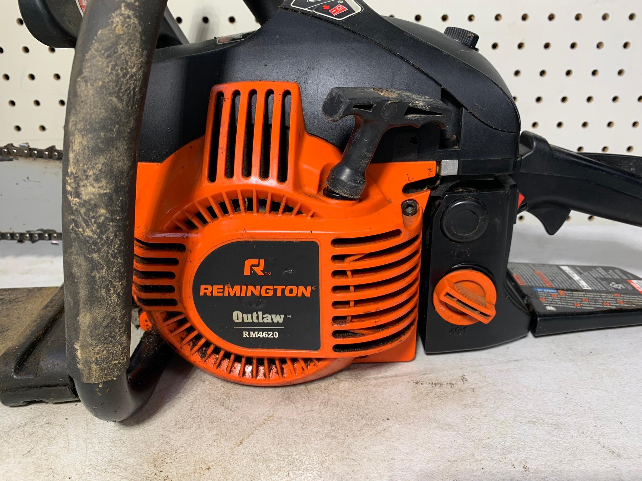 Remington Outlaw RM4620 Chainsaw with Case