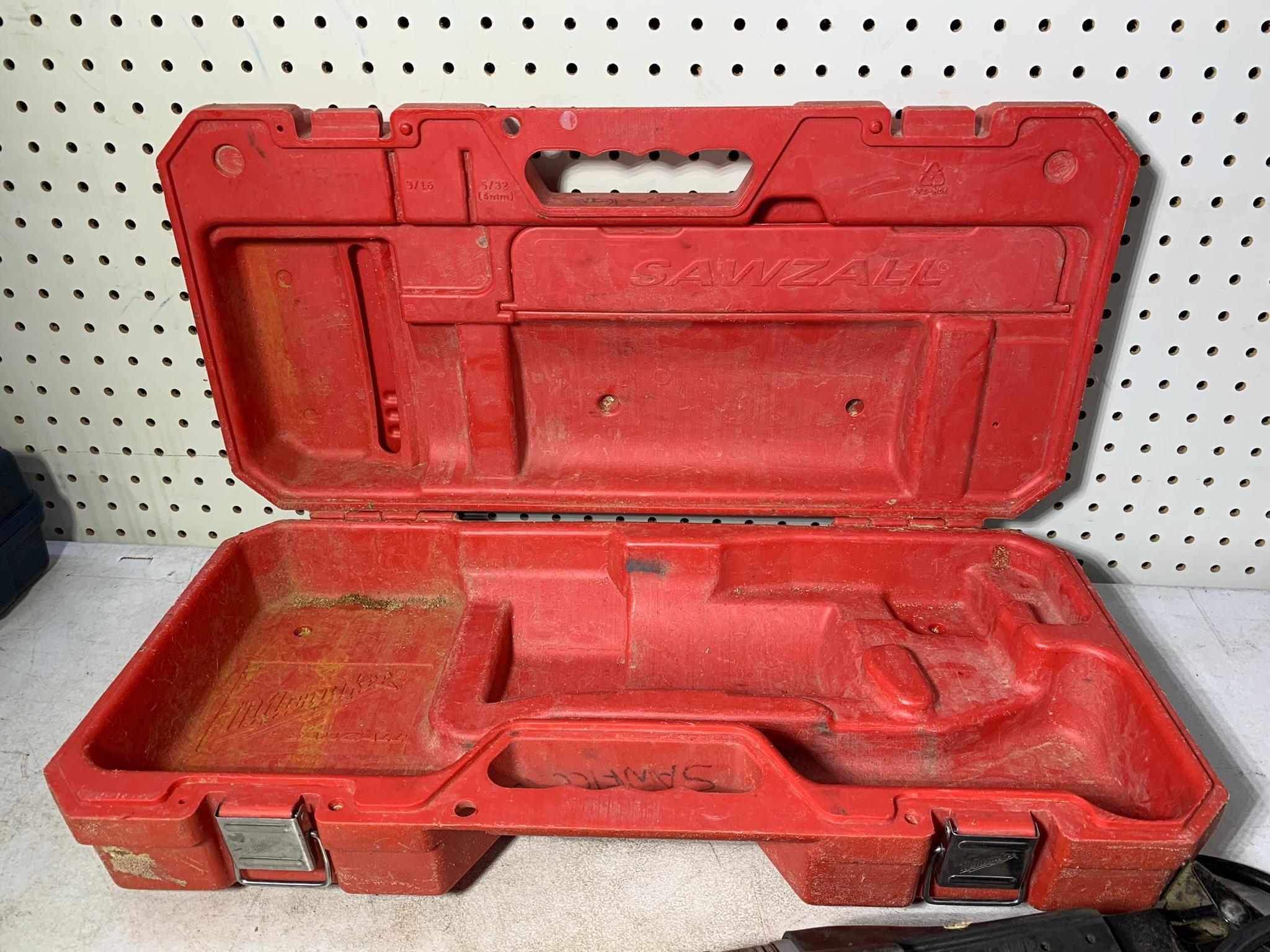 2 Milwaukee Reciprocating Saws with One Case